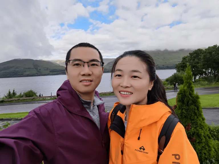 Loch Eil 湖畔合影