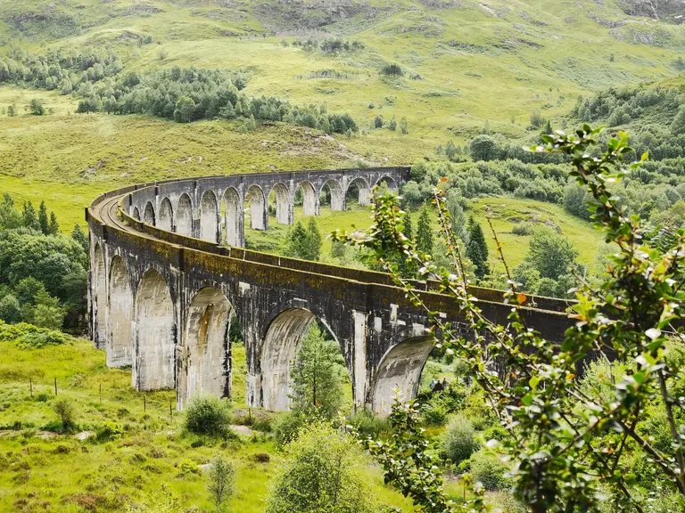 Glenfinnan 拱桥全景