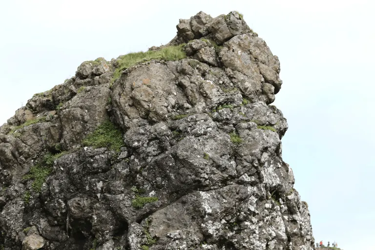Storr 岩块近景